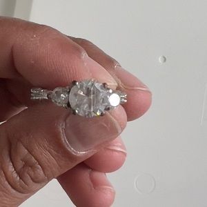 Three diamonds ring